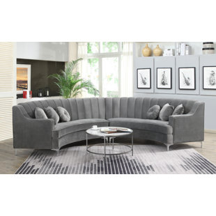 Small round deals sectional